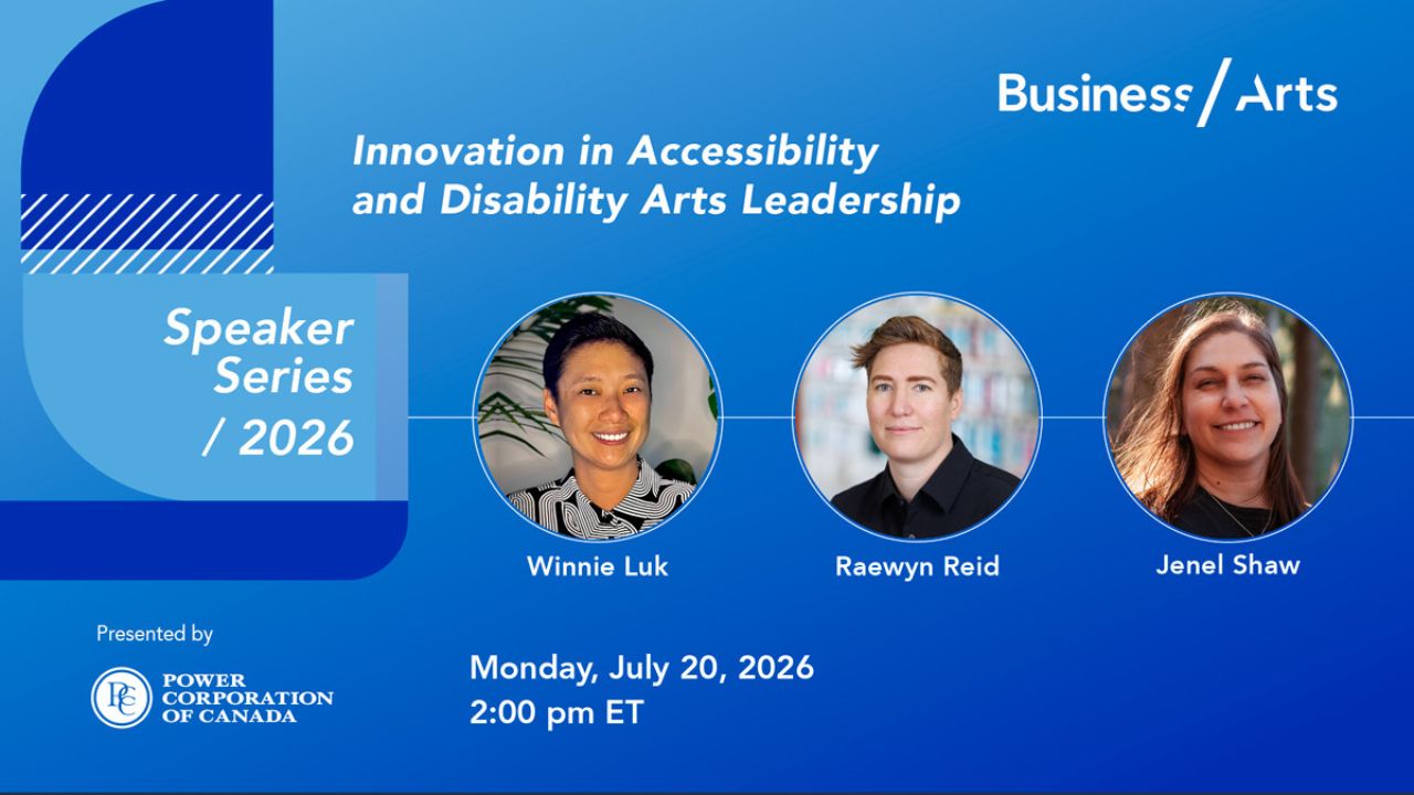 Innovation in Accessibility and Disability Arts Leadership Webinar